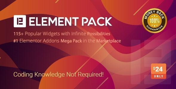 Download element pack v6. 4. 1 elementor page builder free