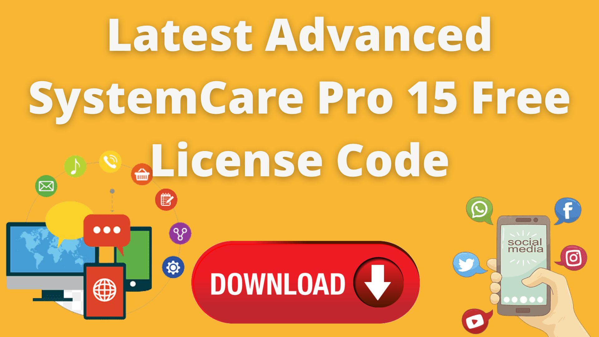 Latest advanced systemcare pro 15 free license code
