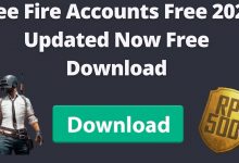 Free fire accounts free 2022 updated now free download