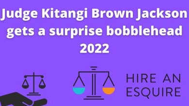 Judge Kitangi Brown Jackson Gets A Surprise Bobblehead 2022
