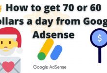 How to get 70 or 60 dollars a day from google adsense