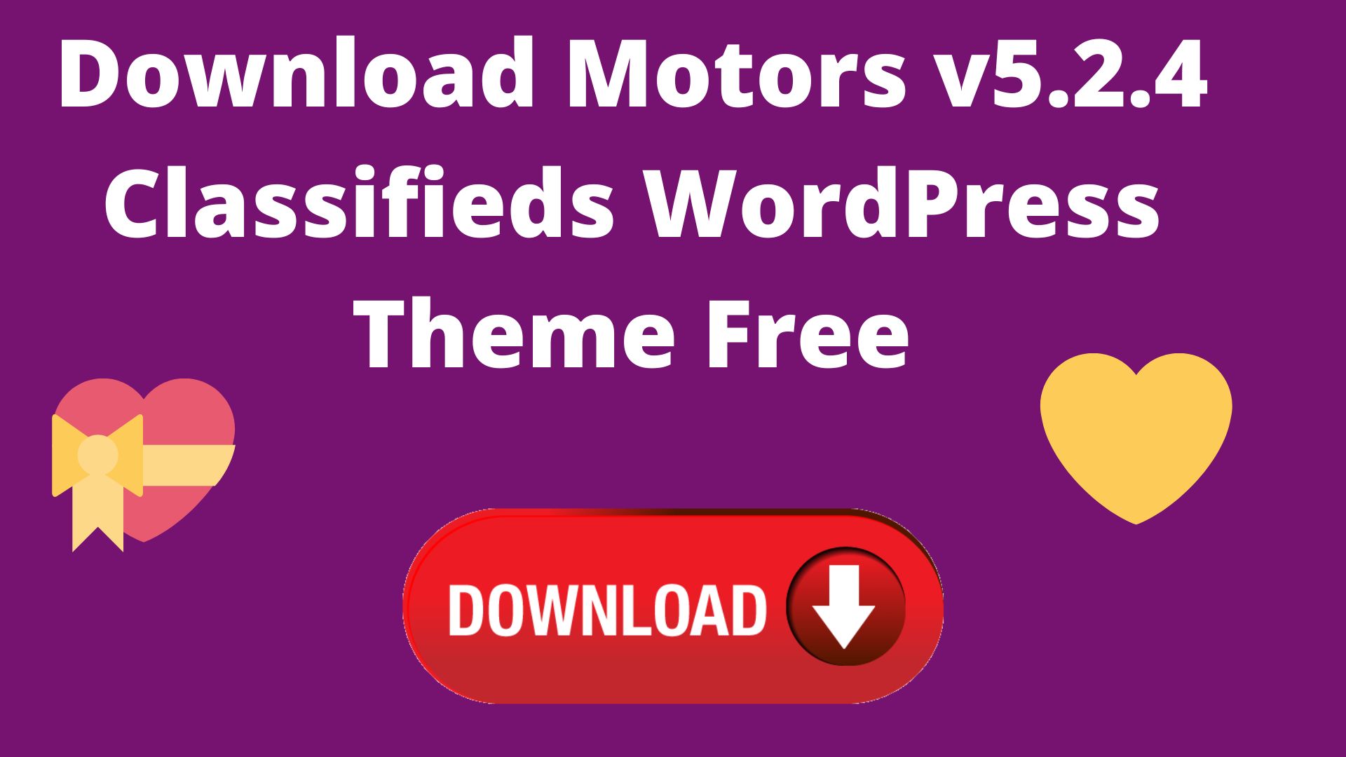 Download Motors V5.2.4 Classifieds Wordpress Theme Free