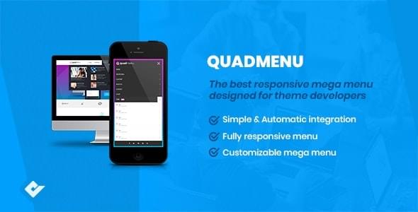 Download Quadmenu V1.9.5 Developer Mega Free