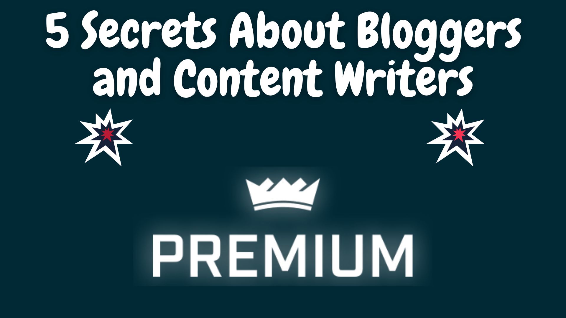 5 secrets about bloggers and content writers