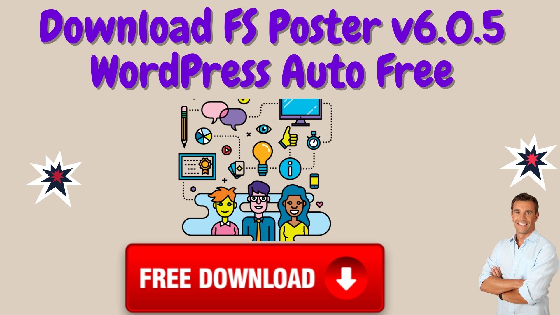 Download fs poster v6. 0. 5 wordpress auto free