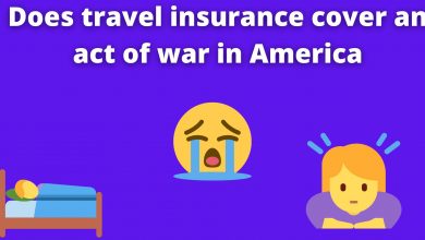 Does travel insurance cover an act of war in america