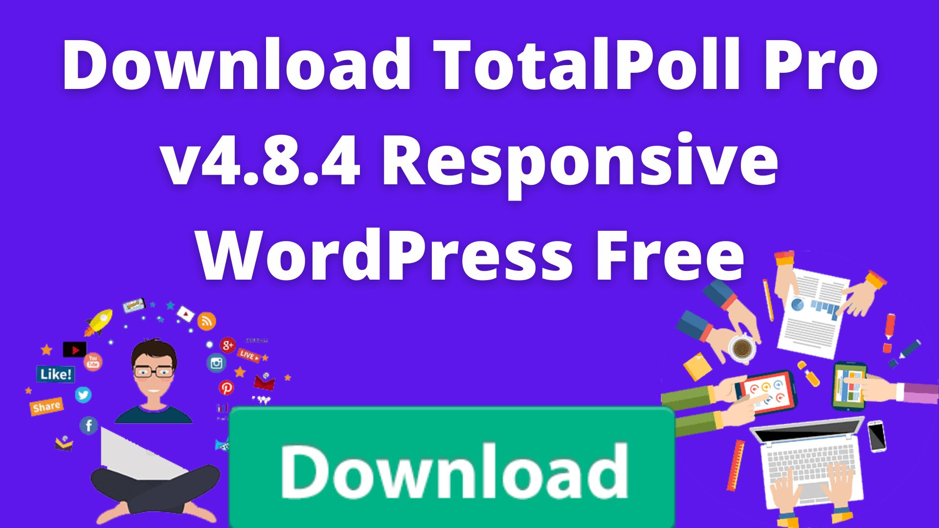 Download Totalpoll Pro V4.8.4 Responsive Wordpress Free