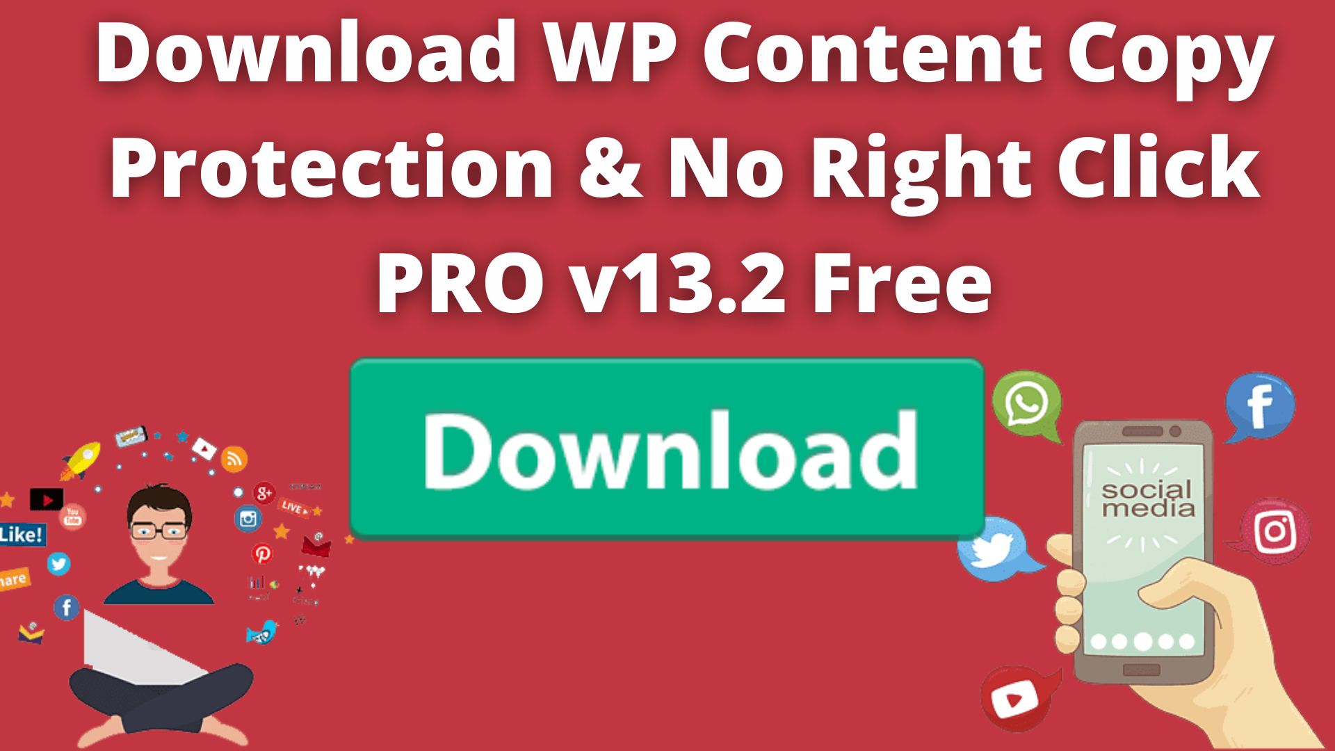 Download wp content copy protection & no right click pro v13. 2 free