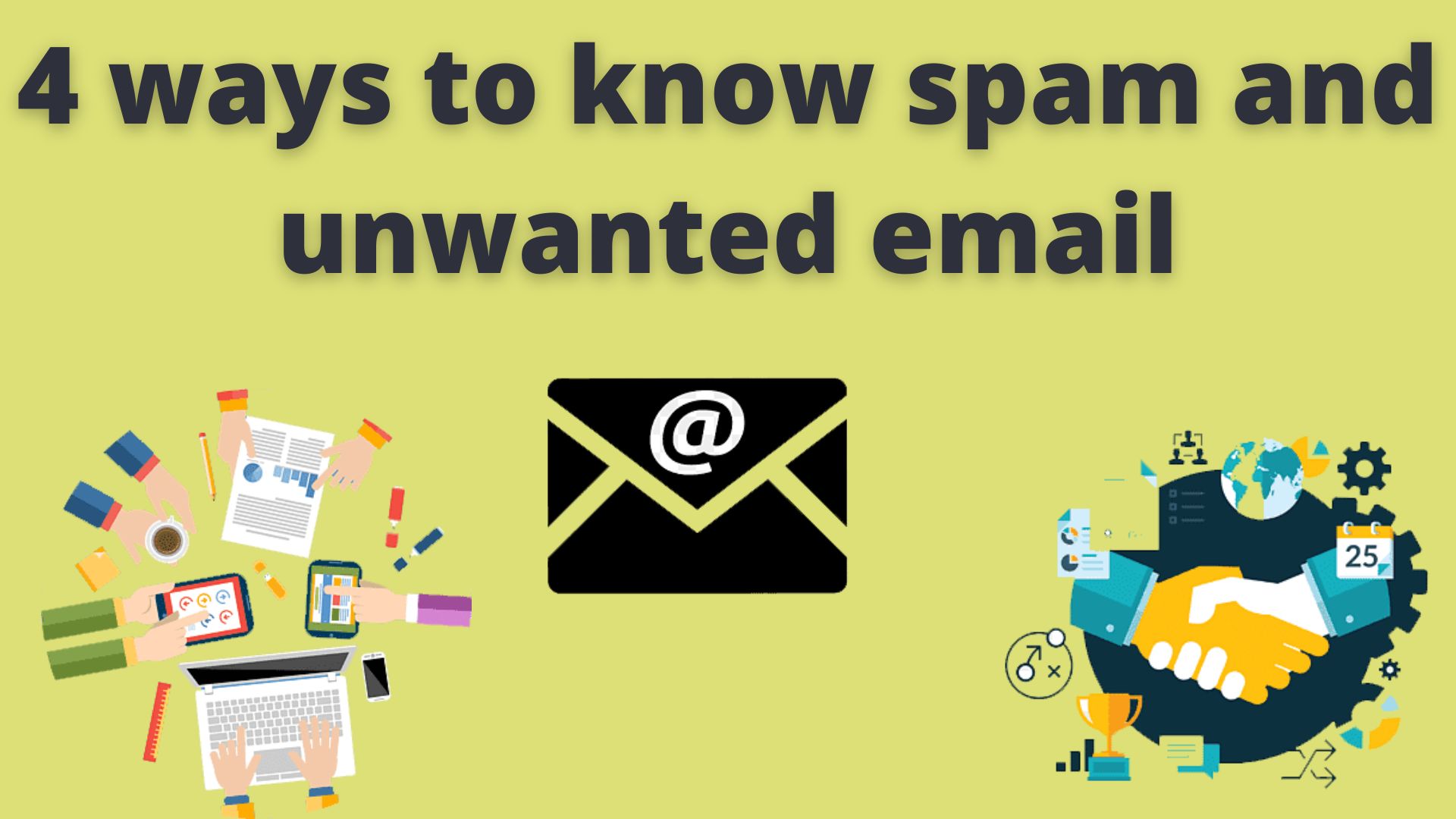 4 ways to know spam and unwanted email
