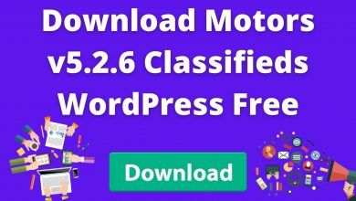 Download Motors V5.2.6 Classifieds Wordpress Free