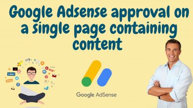 Google Adsense Approval On A Single Page Containing Content 