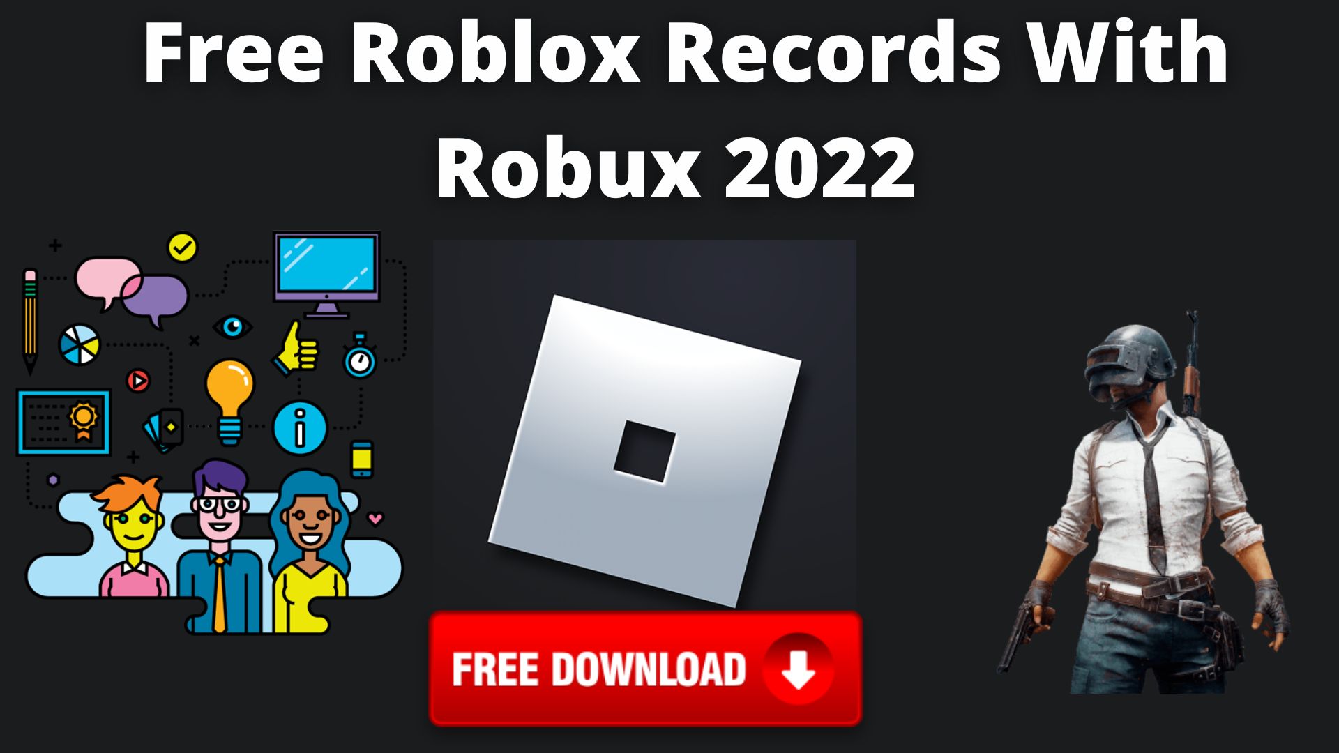 Free roblox records with robux 2022 