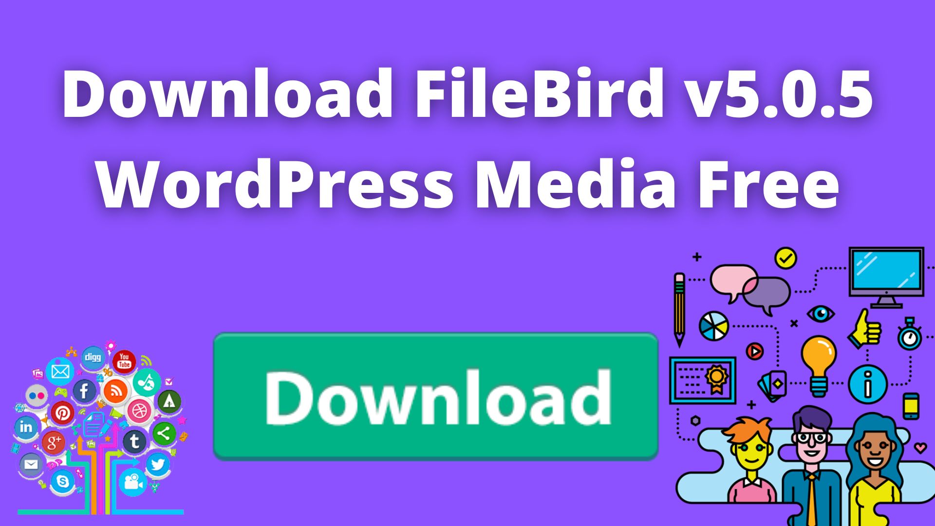 Download Filebird V5.0.5 Wordpress Media Free