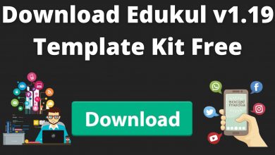 Download Edukul V1.19 Template Kit Free