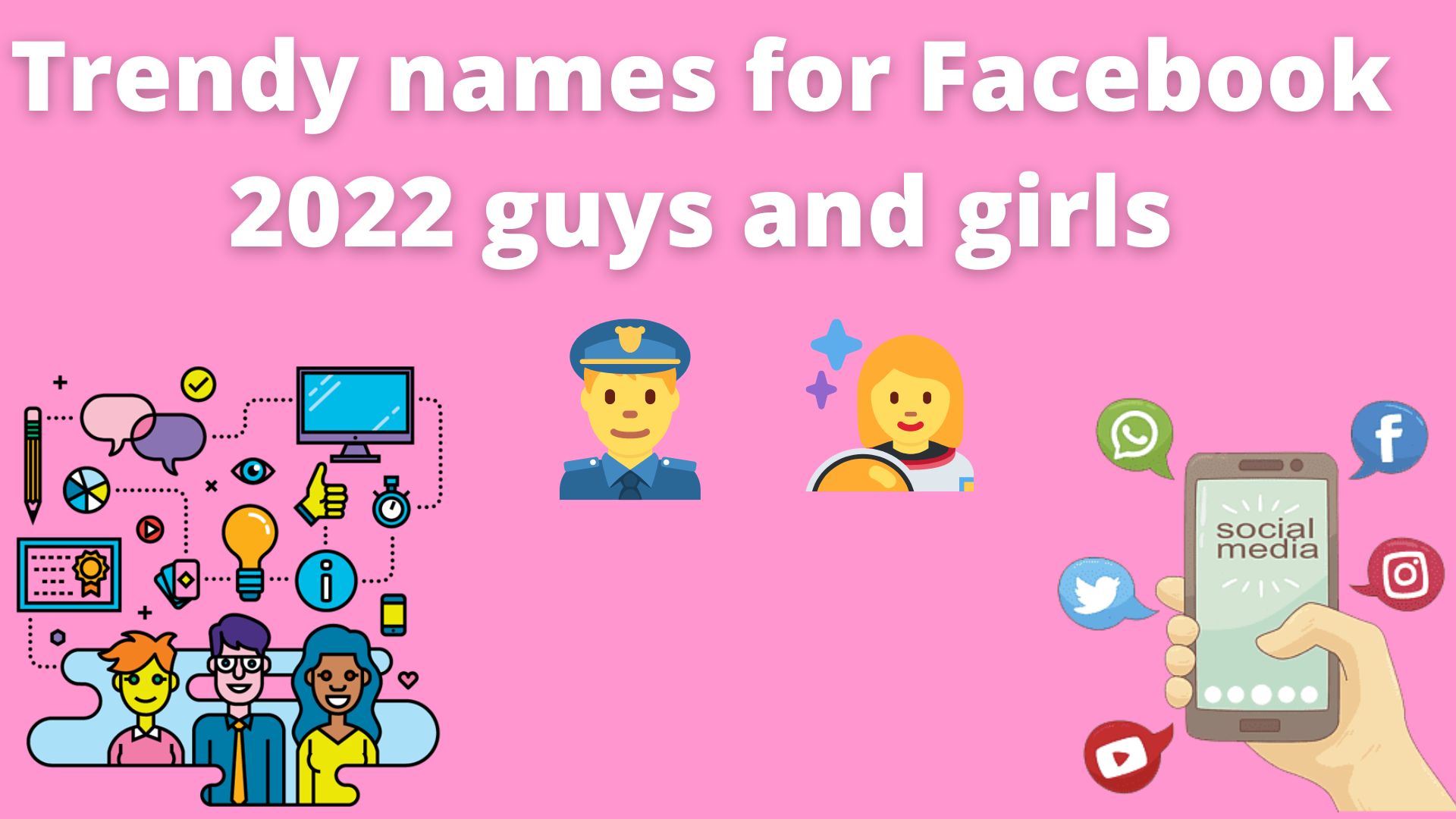 Trendy Names For Facebook 2022 Guys And Girls
