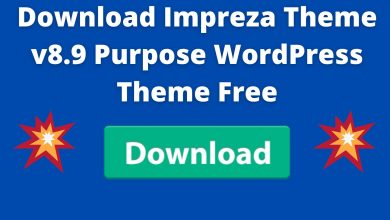 Download Impreza Theme V8.9 Purpose Wordpress Theme Free