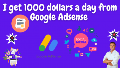 I Get 1000 Dollars A Day From Google Adsense 