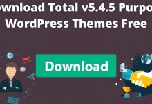 Download total v5. 4. 5 purpose wordpress themes free