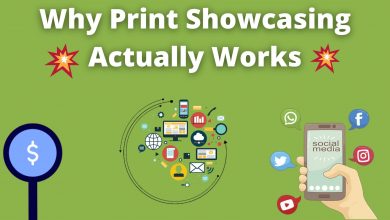 Why Print Showcasing Actually Works