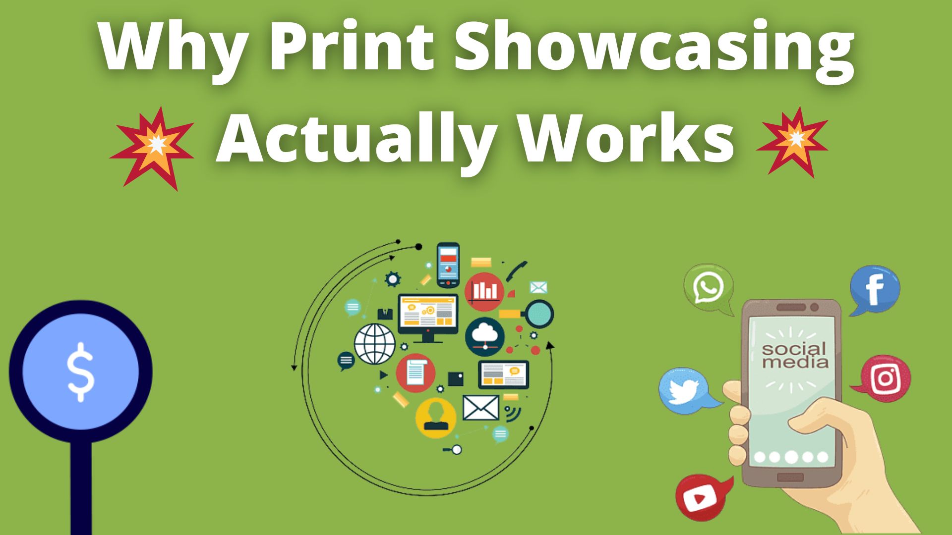Why print showcasing actually works