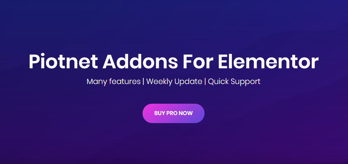 Download Piotnet Addons For Elementor Pro V7.0.0 Free