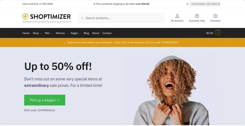Download Shoptimizer Theme V2.6.0 Fastest Woocommerce Free