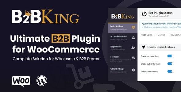 Download B2Bking V4.2.85 Woocommerce B2B &Amp; Wholesale Free