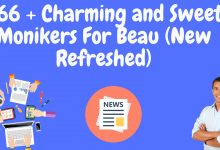 266 + charming and sweet monikers for beau (new refreshed)