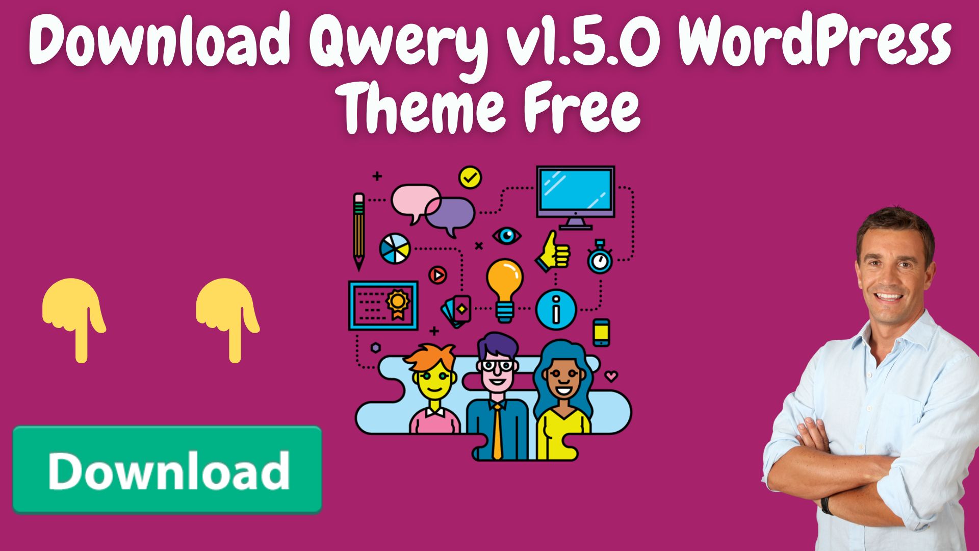 Download Qwery V1.5.0 Wordpress Theme Free