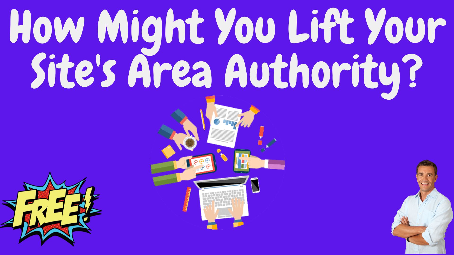 How might you lift your site's area authority?