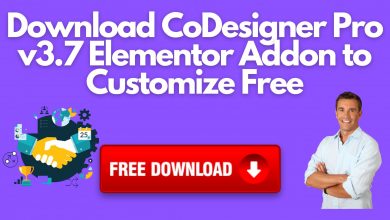 Download Codesigner Pro V3.7 Elementor Addon To Customize Free
