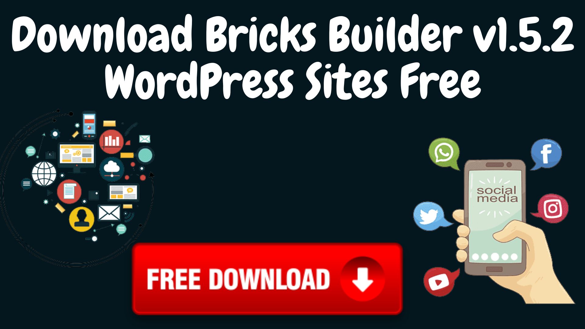 Download Bricks Builder V1.5.2 Wordpress Sites Free