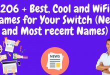 Best, cool and wifi names for your switch