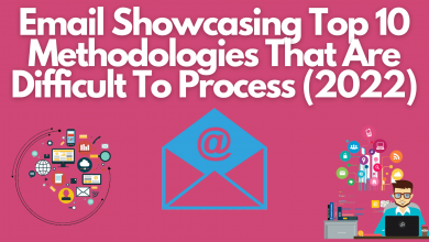 Email Showcasing Top 10 Methodologies That Are Difficult To Process (2022)
