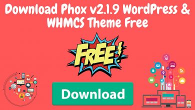 Download Phox V2.1.9 Wordpress &Amp; Whmcs Theme Free