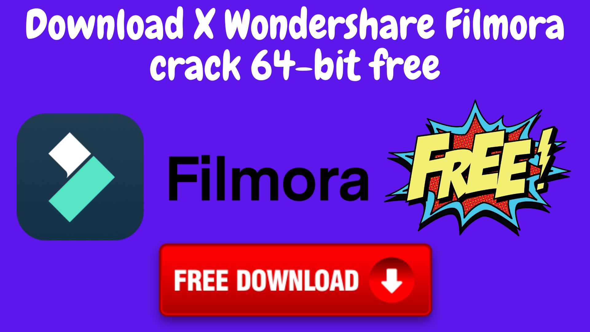 filmora free download with crack 64 bit