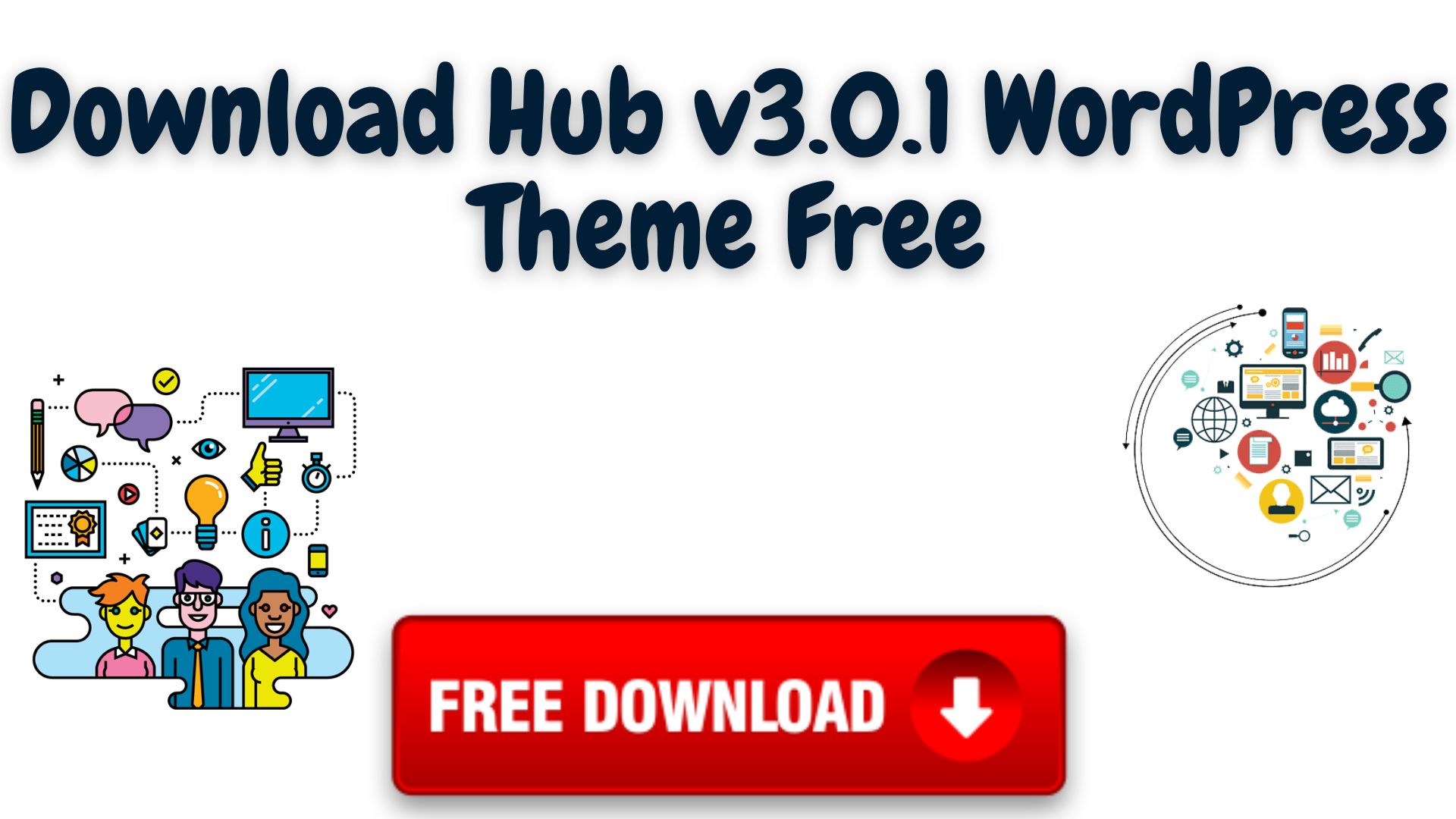 Download Hub V3.0.1 Wordpress Theme Free
