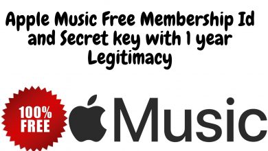 Apple Music Free Membership Id And Secret Key With 1 Year Legitimacy