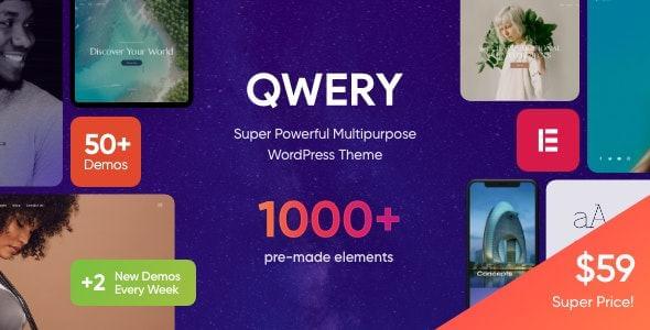 Download qwery v1. 5. 0 wordpress theme free