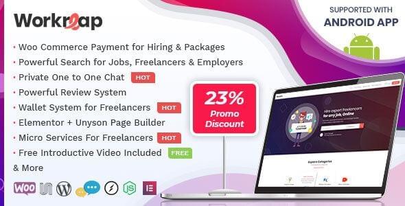 Download workreap v2. 5. 9 marketplace and directory free