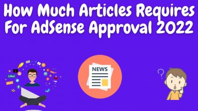 How Much Articles Requires For Adsense Approval 2022