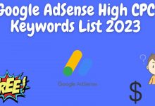 Google adsense high cpc keywords list 2023