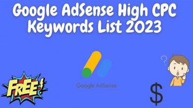 Google Adsense High Cpc Keywords List 2023