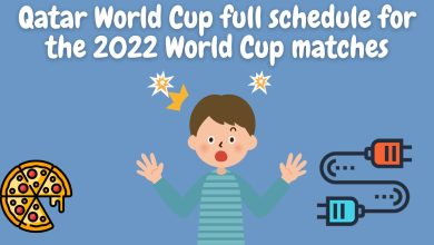 Qatar World Cup Full Schedule For The 2022 World Cup Matches