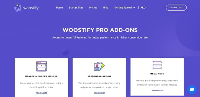 Download woostify v1. 7. 1 woocommerce theme + pro