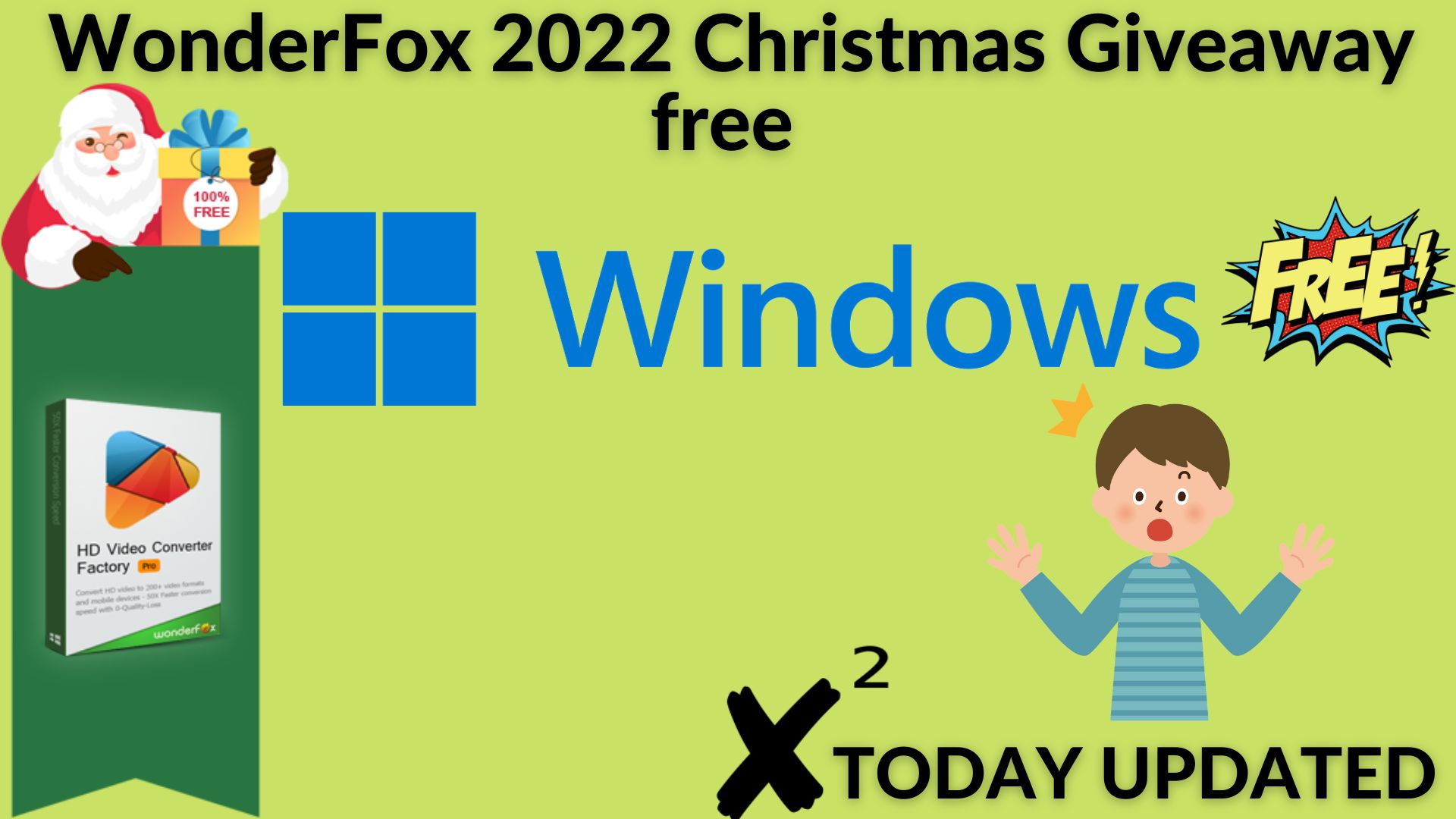 Wonderfox 2022 christmas giveaway free