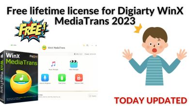 Free lifetime license for Digiarty WinX MediaTrans 2023