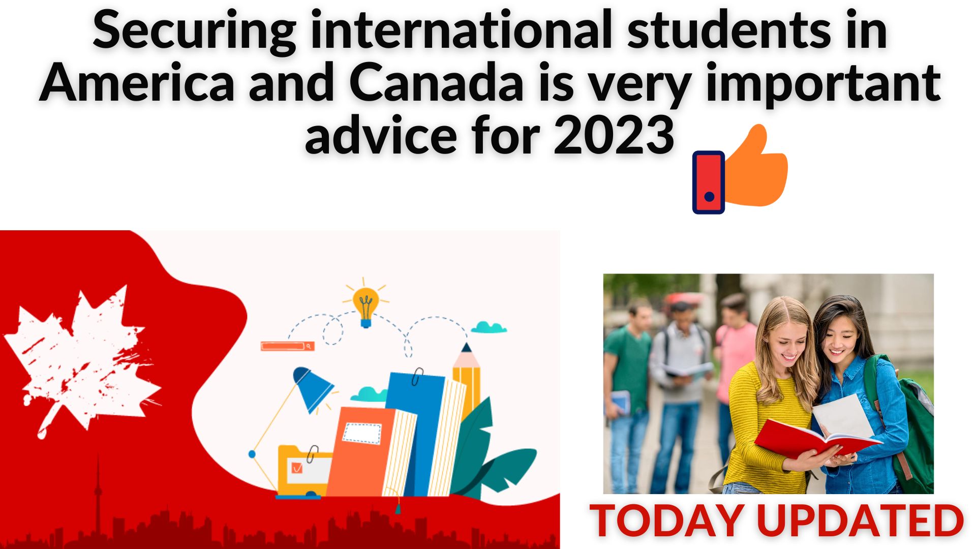 Securing international students in america and canada is very important advice for 2023