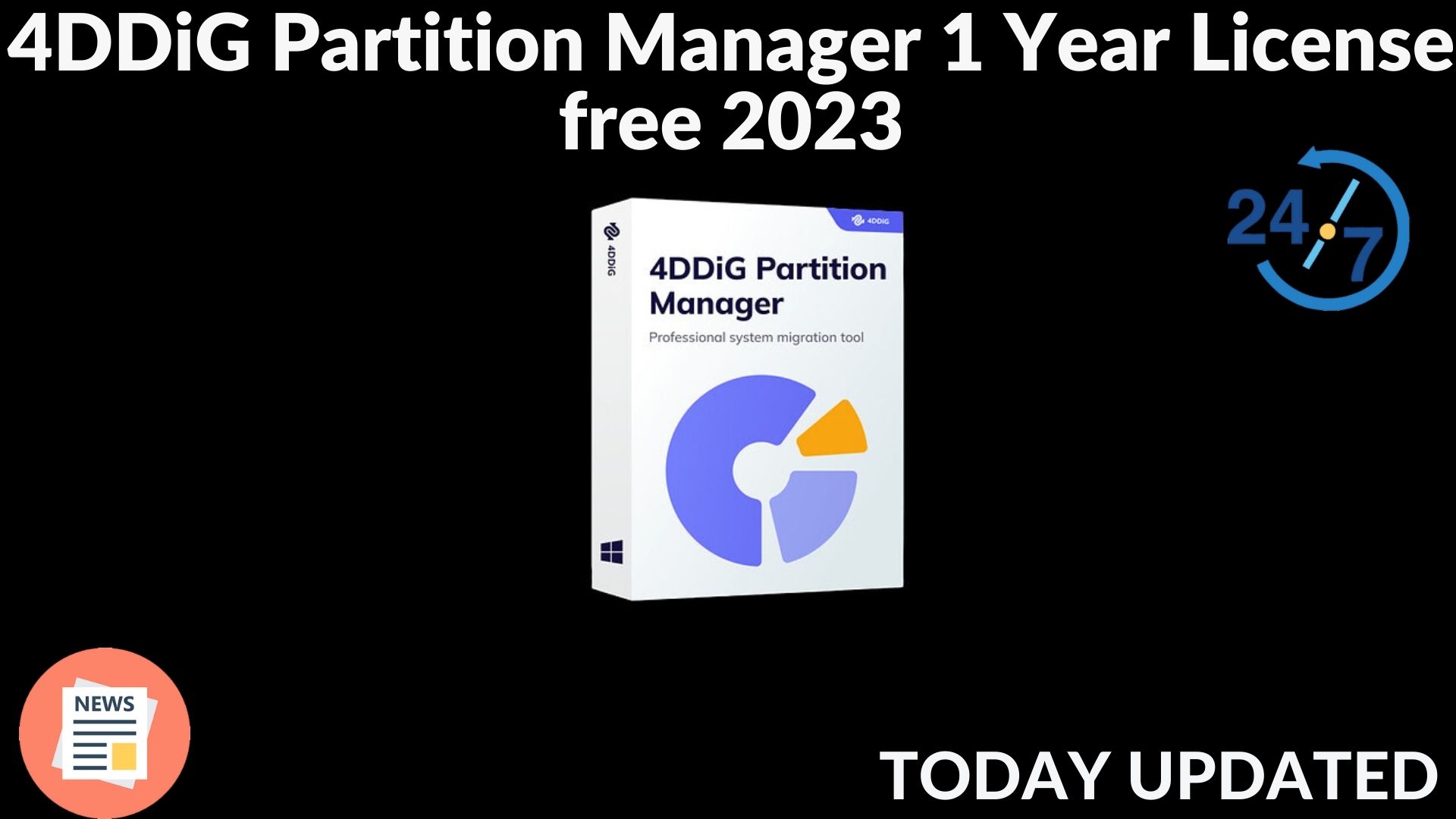 4ddig partition manager 1 year license free 2023