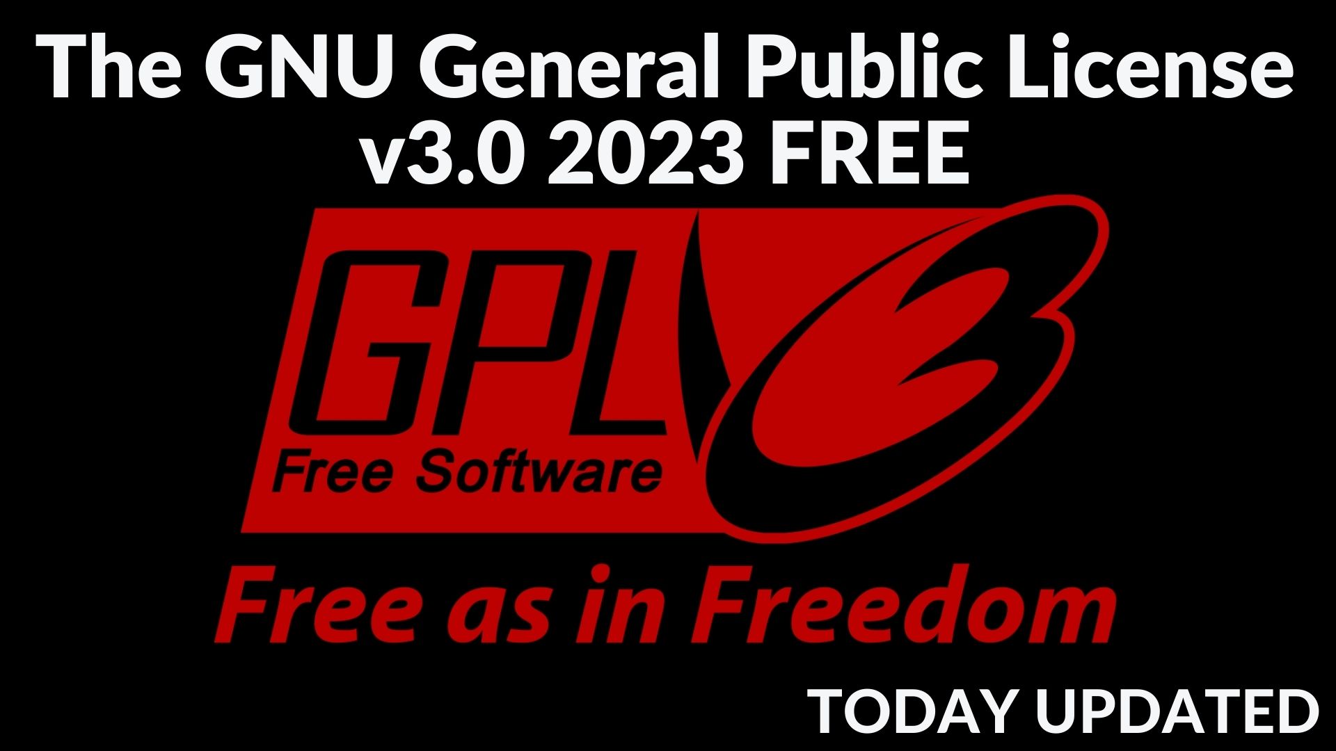 The gnu general public license v3. 0 2023 free